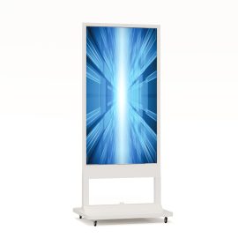 Outdoor advertising LED LCD display subway pixel flexible double-sided 43 feet ultra-thin smart commercial